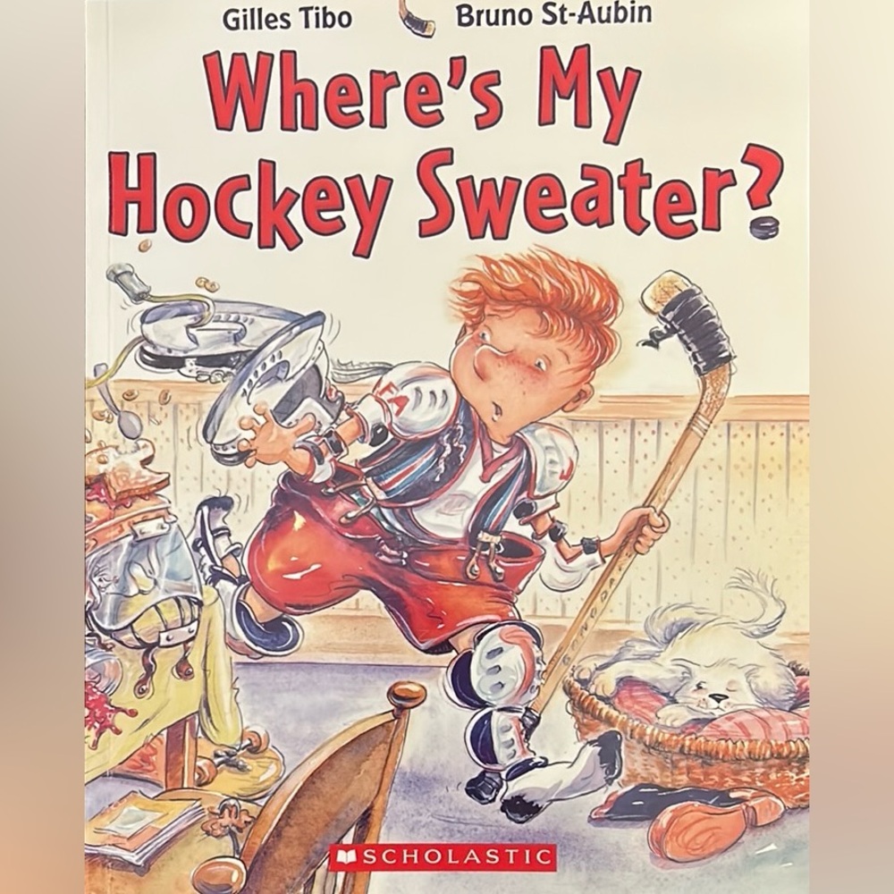 BUNDLE & SAVE🎉 Where's My Hockey Sweater? 🇨🇦 softcover Book